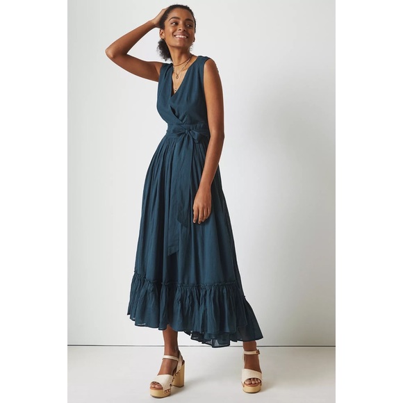 Anthropologie Mes Demoiselles Eyelet Maxi Dress - Picture 1 of 7